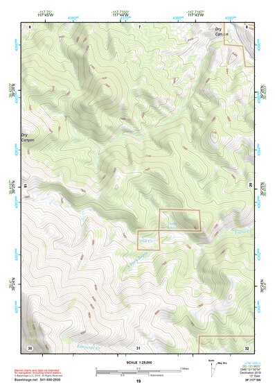 39117SW Page 19 Smith Creek Valley Topo Preview 1