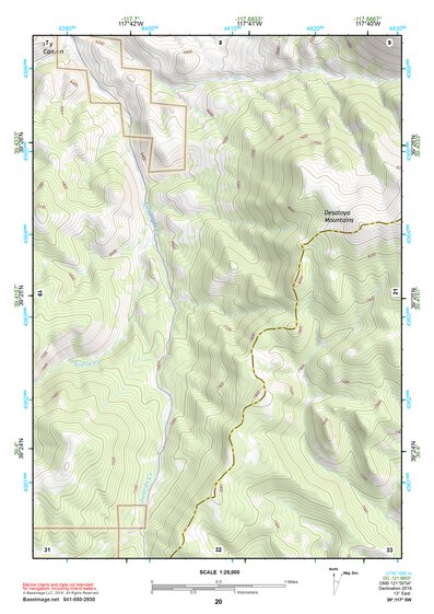 39117SW Page 20 Smith Creek Valley Topo Preview 1