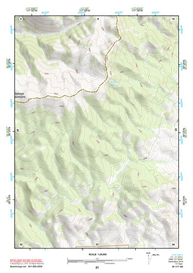 39117SW Page 21 Smith Creek Valley Topo Preview 1