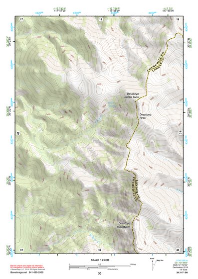 39117SW Page 30 Smith Creek Valley Topo Preview 1