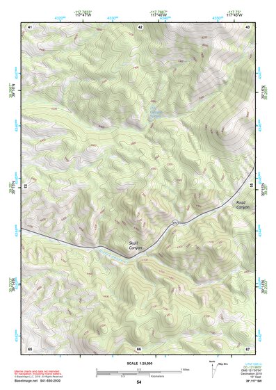 39117SW Page 54 Smith Creek Valley Topo Preview 1