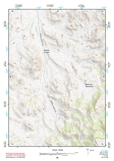 39117SW Page 65 Smith Creek Valley Topo Preview 1
