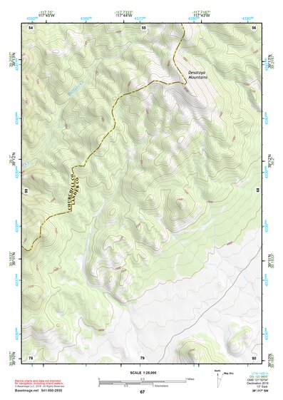 39117SW Page 67 Smith Creek Valley Topo Preview 1