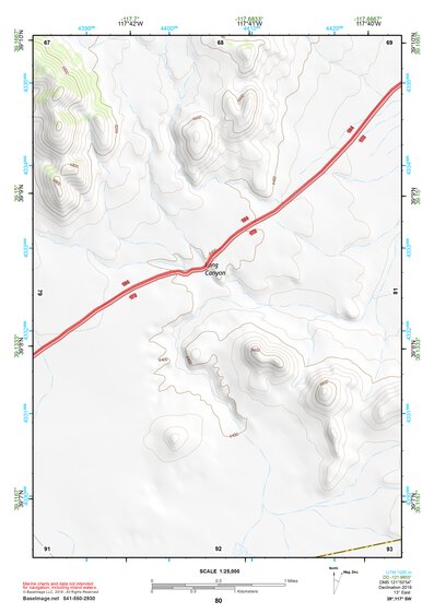 39117SW Page 80 Smith Creek Valley Topo Preview 1
