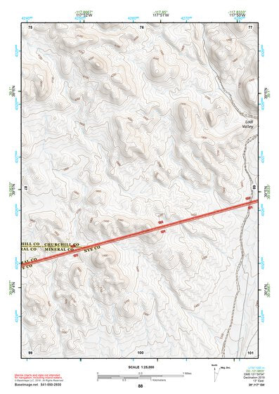 39117SW Page 88 Smith Creek Valley Topo Preview 1