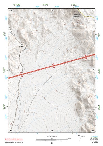 39117SW Page 89 Smith Creek Valley Topo Preview 1