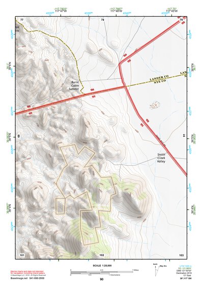 39117SW Page 90 Smith Creek Valley Topo Preview 1