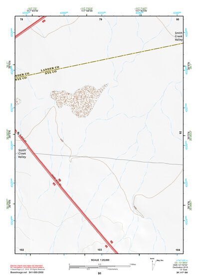 39117SW Page 91 Smith Creek Valley Topo Preview 1