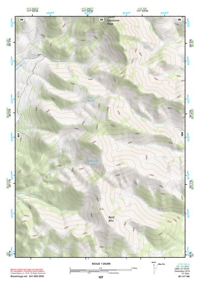 39117SW Page 107 Smith Creek Valley Topo Preview 1