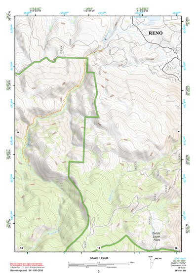 39119SW Page 3 Carson City Topo Preview 1