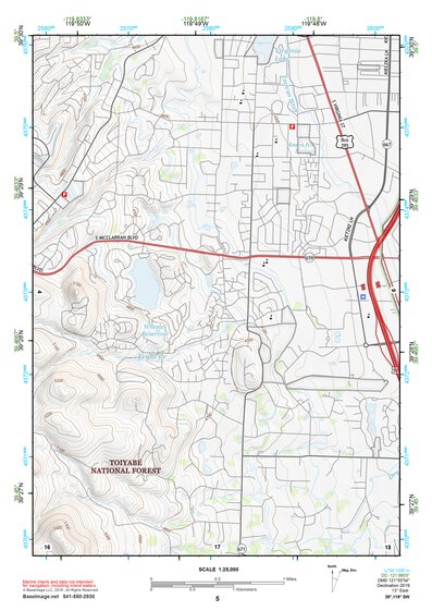39119SW Page 5 Carson City Topo Preview 1