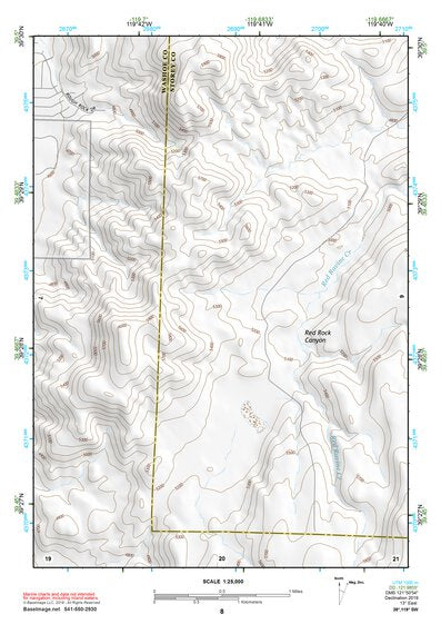 39119SW Page 8 Carson City Topo Preview 1