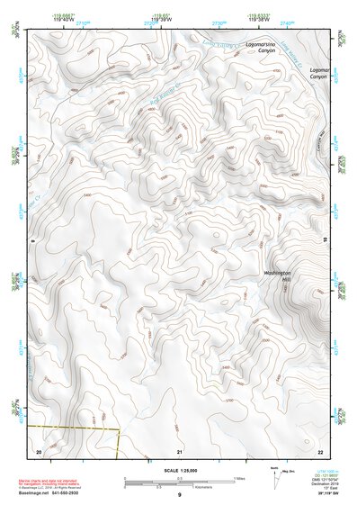 39119SW Page 9 Carson City Topo Preview 1