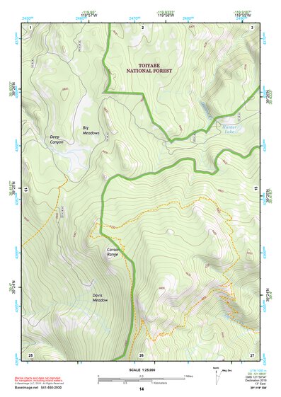 39119SW Page 14 Carson City Topo Preview 1