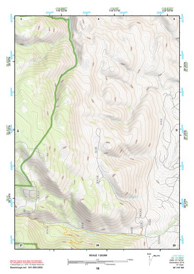 39119SW Page 16 Carson City Topo Preview 1