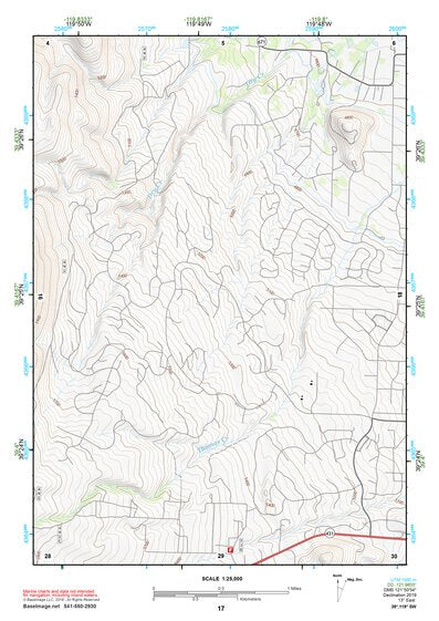 39119SW Page 17 Carson City Topo Preview 1