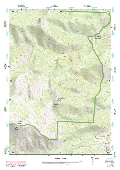 39119SW Page 27 Carson City Topo Preview 1