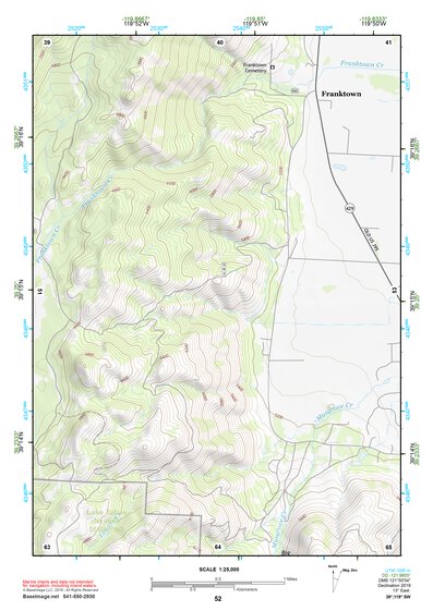 39119SW Page 52 Carson City Topo Preview 1