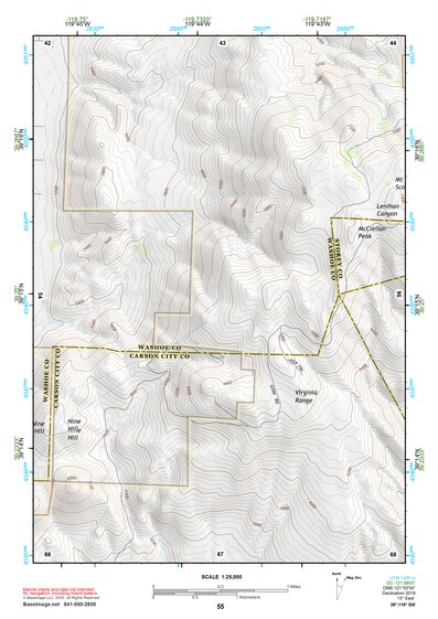 39119SW Page 55 Carson City Topo Preview 1