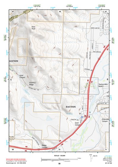 39119SW Page 58 Carson City Topo Preview 1