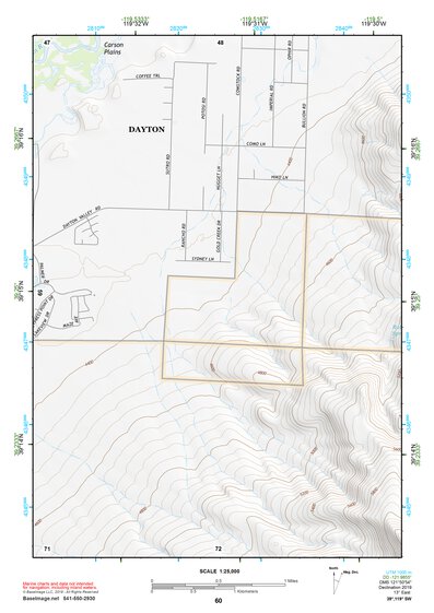 39119SW Page 60 Carson City Topo Preview 1