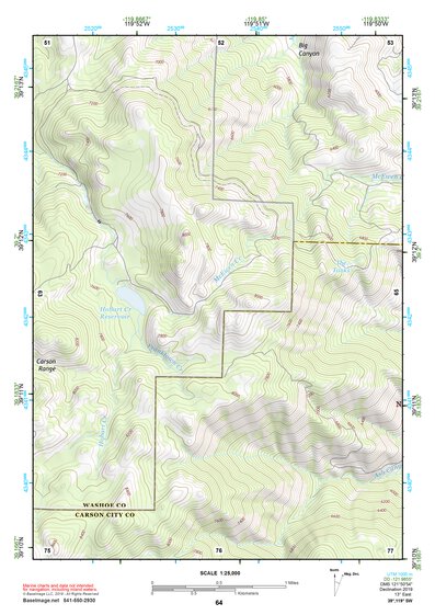39119SW Page 64 Carson City Topo Preview 1