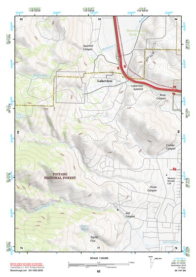 39119SW Page 65 Carson City Topo Preview 1