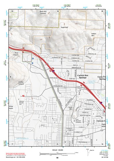 39119SW Page 66 Carson City Topo Preview 1