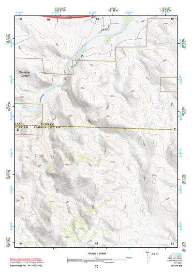 39119SW Page 70 Carson City Topo Preview 1