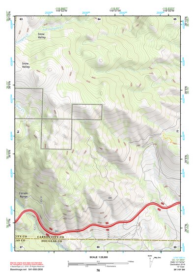 39119SW Page 76 Carson City Topo Preview 1