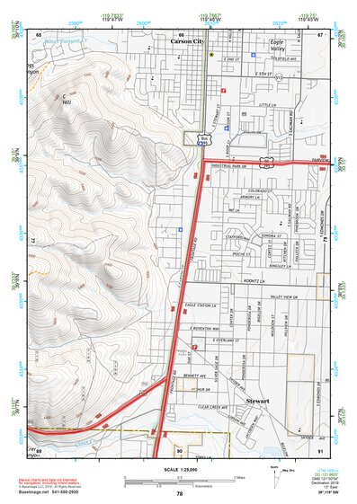 39119SW Page 78 Carson City Topo Preview 1