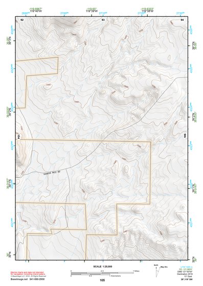 39119SW Page 105 Carson City Topo Preview 1