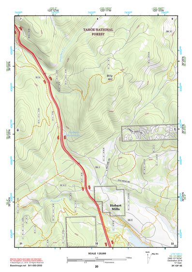 39120SE Page 20 Truckee Topo Preview 1
