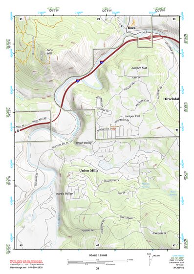 39120SE Page 34 Truckee Topo Preview 1