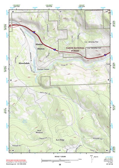 39120SE Page 35 Truckee Topo Preview 1