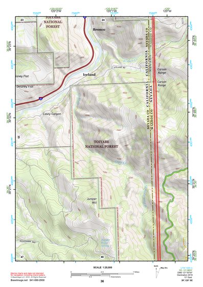 39120SE Page 36 Truckee Topo Preview 1