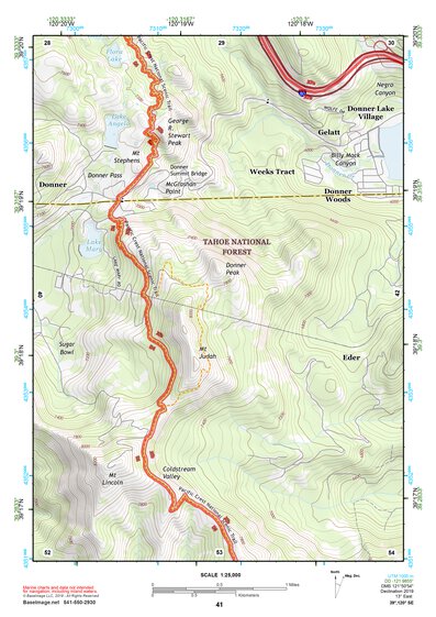 39120SE Page 41 Truckee Topo Preview 1