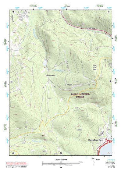 39120SE Page 58 Truckee Topo Preview 1