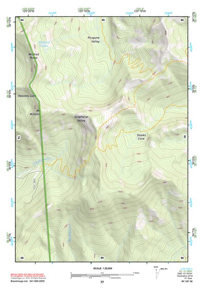 39120SE Page 77 Truckee Topo Preview 1