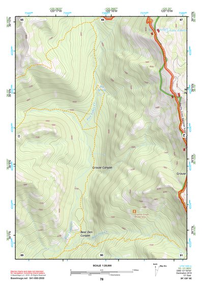 39120SE Page 78 Truckee Topo Preview 1