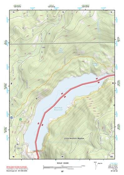 39120SE Page 87 Truckee Topo Preview 1
