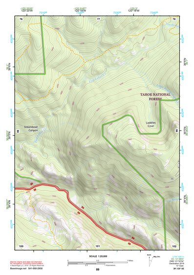 39120SE Page 89 Truckee Topo Preview 1