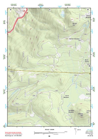 39120SE Page 99 Truckee Topo Preview 1