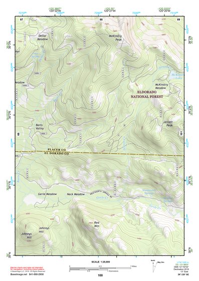 39120SE Page 100 Truckee Topo Preview 1