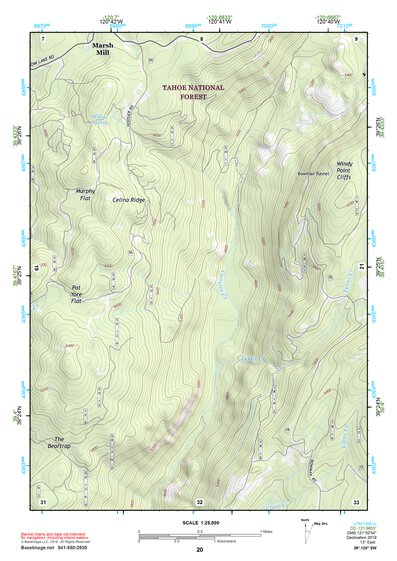 39120SW Page 20 Truckee Topo Preview 1