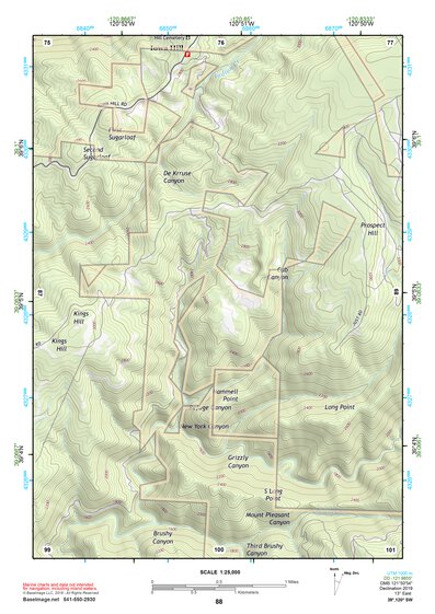 39120SW Page 88 Truckee Topo Preview 1