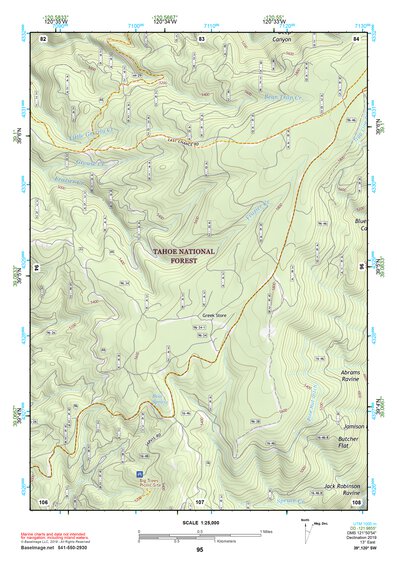 39120SW Page 95 Truckee Topo Preview 1