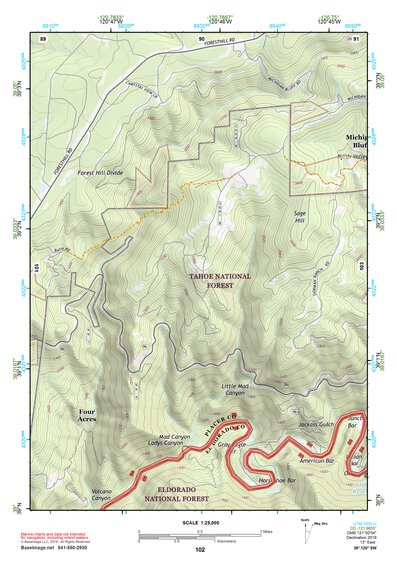 39120SW Page 102 Truckee Topo Preview 1