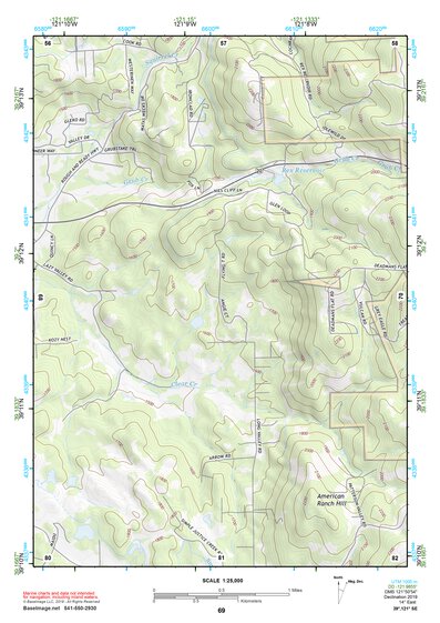 39121SE Page 69 Yuba City Topo Preview 1