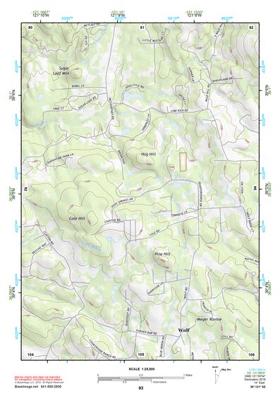 39121SE Page 93 Yuba City Topo Preview 1